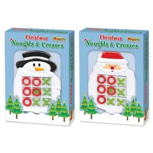 12 x Christmas Noughts & Crosses Games