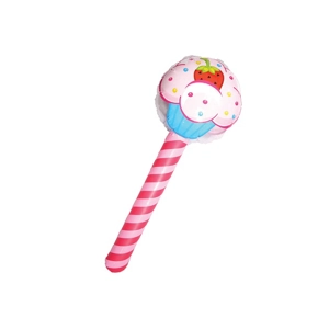 12 x Inflatable Cupcake Sticks 76cm