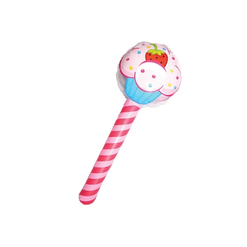 12 x Inflatable Cupcake Sticks 76cm