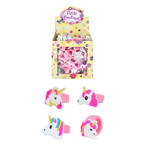 156 x Silicone Unicorn Rings