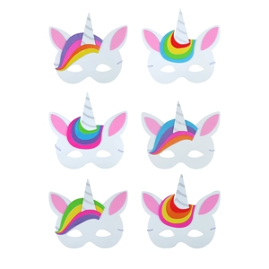 24 x Unicorn Foam Masks