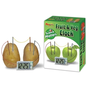6 x Fruit & Veg Clocks