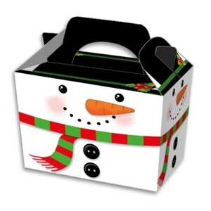 50 x Snowman Party Food Boxes