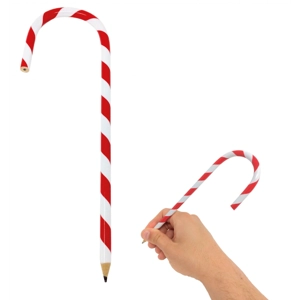 24 x Candy Cane Christmas Pencils