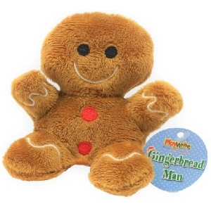 12 x Plush Mini Gingerbread Men 10cm