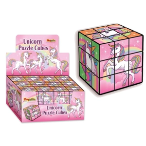 24 x Unicorn Puzzle Cubes