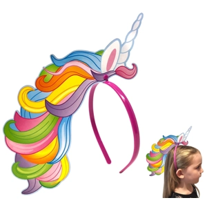 24 x Unicorn Alice Headbands