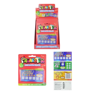 24 x Fake Lotto Scratch Cards 3pk