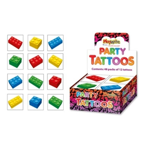 576 x Building Bricks Tattoos