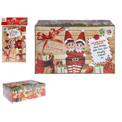 24 x Mini Naughty Elf Christmas Eve Boxes