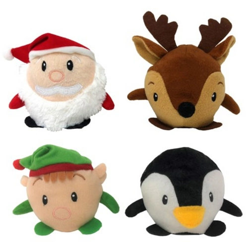 12 x Plush Christmas Pals 12cm