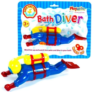 6 x Wind Up Bath Divers