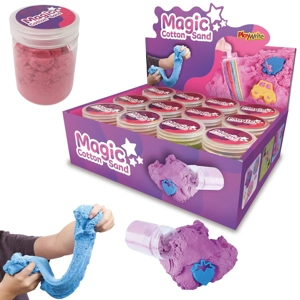 12 x Mouldable Magic Cotton Sand