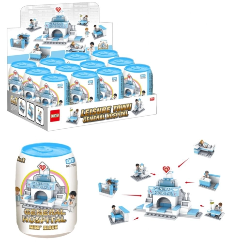 12 x Mini Bricks - Hospital