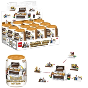 12 x Mini Bricks - Restaurant
