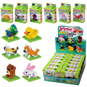 12 x Animal Mini Brick Kits