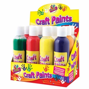 12 x Craft Paints 200ml