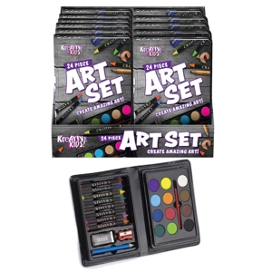 12 x Art Cases 24pc