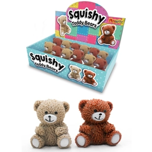 12 x Squishy Teddy Bears