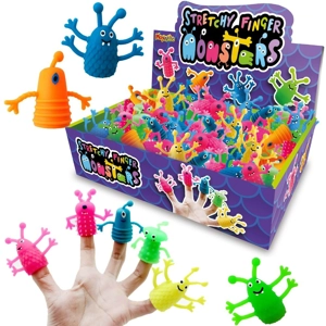 48 x Stretchy Finger Monsters