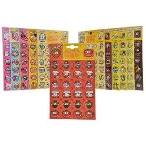 24 x Scratch & Sniff Sticker Sheets