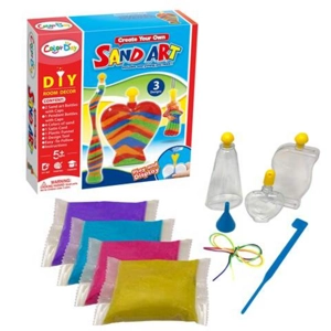 6 x Sand Art 3 Bottle Craft Sets