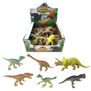24 x Plastic Dinosaurs 15cm