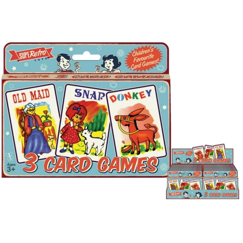 12 x Retro Playing Card Games Sets