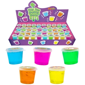 40 x Flip Top Putty Pots