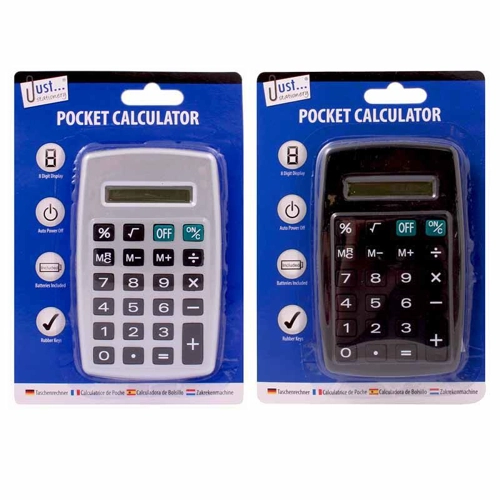 12 x School Pocket Calculators