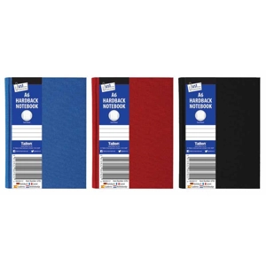 6 x A6 Ruled Hardback Notebooks