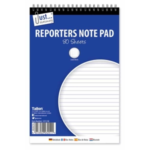 12 x Reporter Notepads 160 Pages