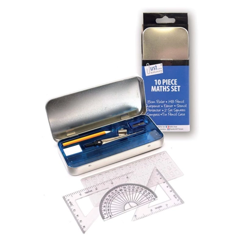 12 x Geometry Maths Sets 10 Piece