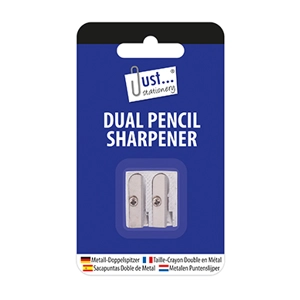 12 x Dual Metal Pencil Sharpeners