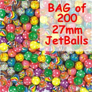 200 x Bouncy Balls 27mm