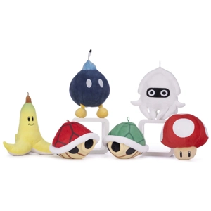 5 x Mario Kart Plush 30cm