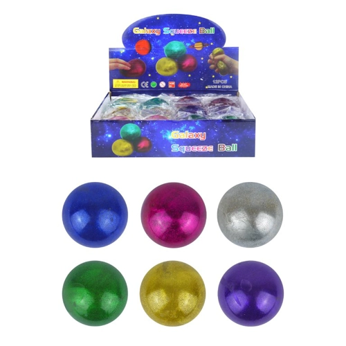 12 x Squeeze Galaxy Stress Balls