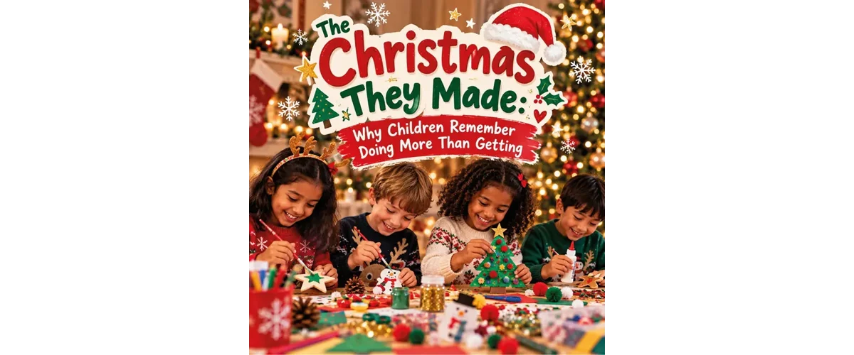 The Christmas They Made: Why Children Remember Doing More Than Getting
