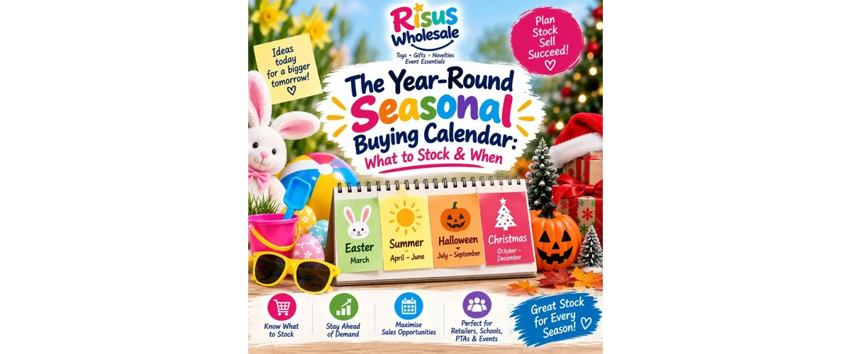 The Year-Round Seasonal Buying Calendar: What to Stock & When