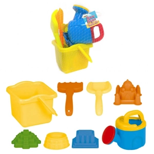 24 x Beach Bucket & Watering Can 8pc Sets