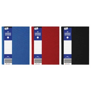 6 x A4 Ruled Hardback Notebooks