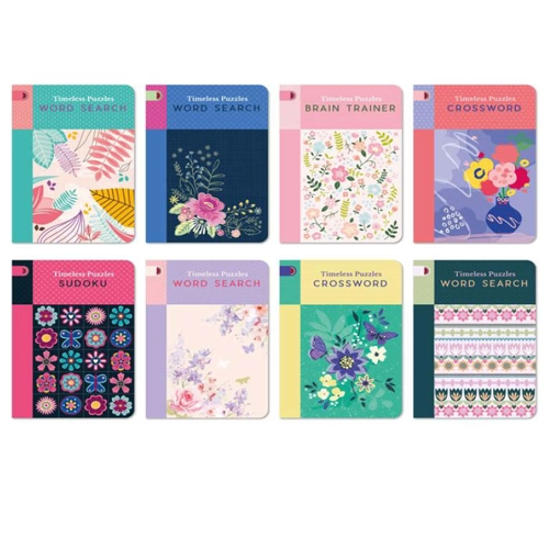 48 x A5 Brain Trainer Puzzle Books