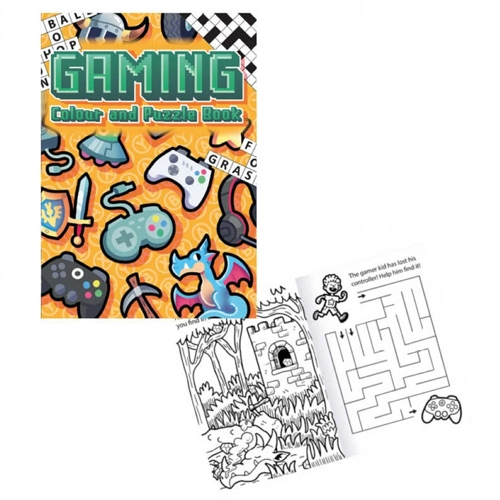 24 x Gamer A6 Puzzle Books