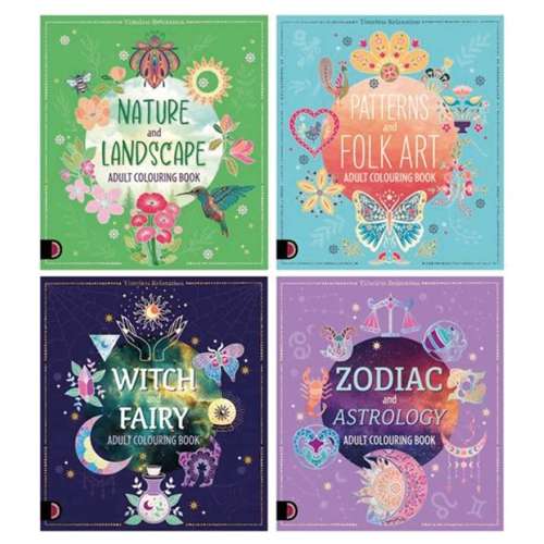 24 x Adult Colouring Books