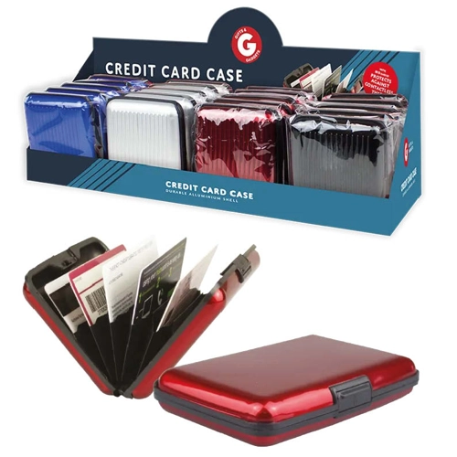 24 x Aluminium Credit Card Case