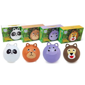 12 x Animal Space Hoppers
