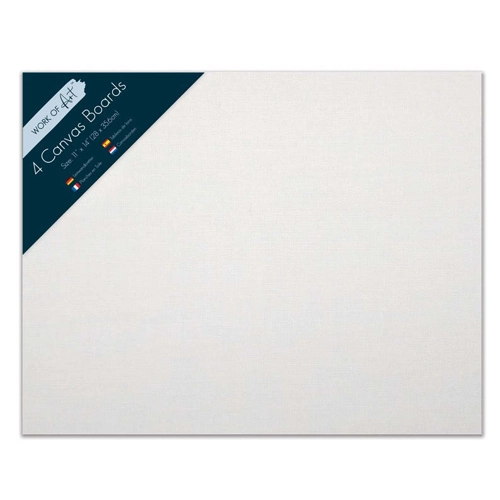 12 x Art Canvas 11x14" Boards 4pk