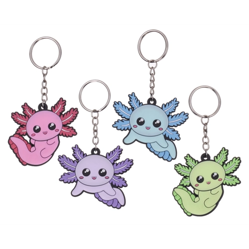 48 x Axolotl Keyrings