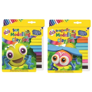 12 x Bee & Dragonfly Modelling Clay Sets