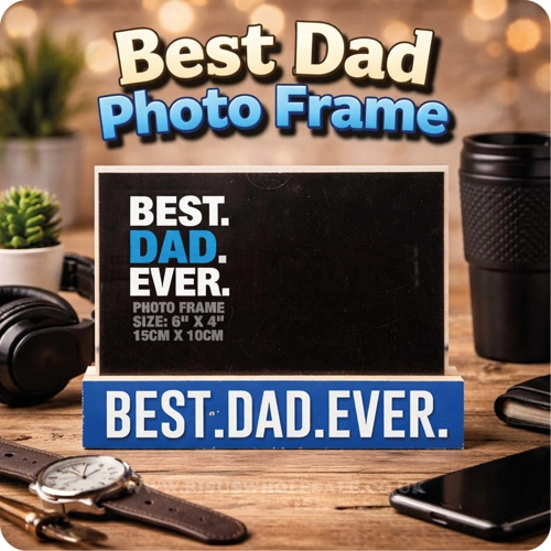 12 x Best Dad Ever Photo Frames